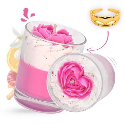 Candela gioiello gourmet gelsomino passione festa della mamma