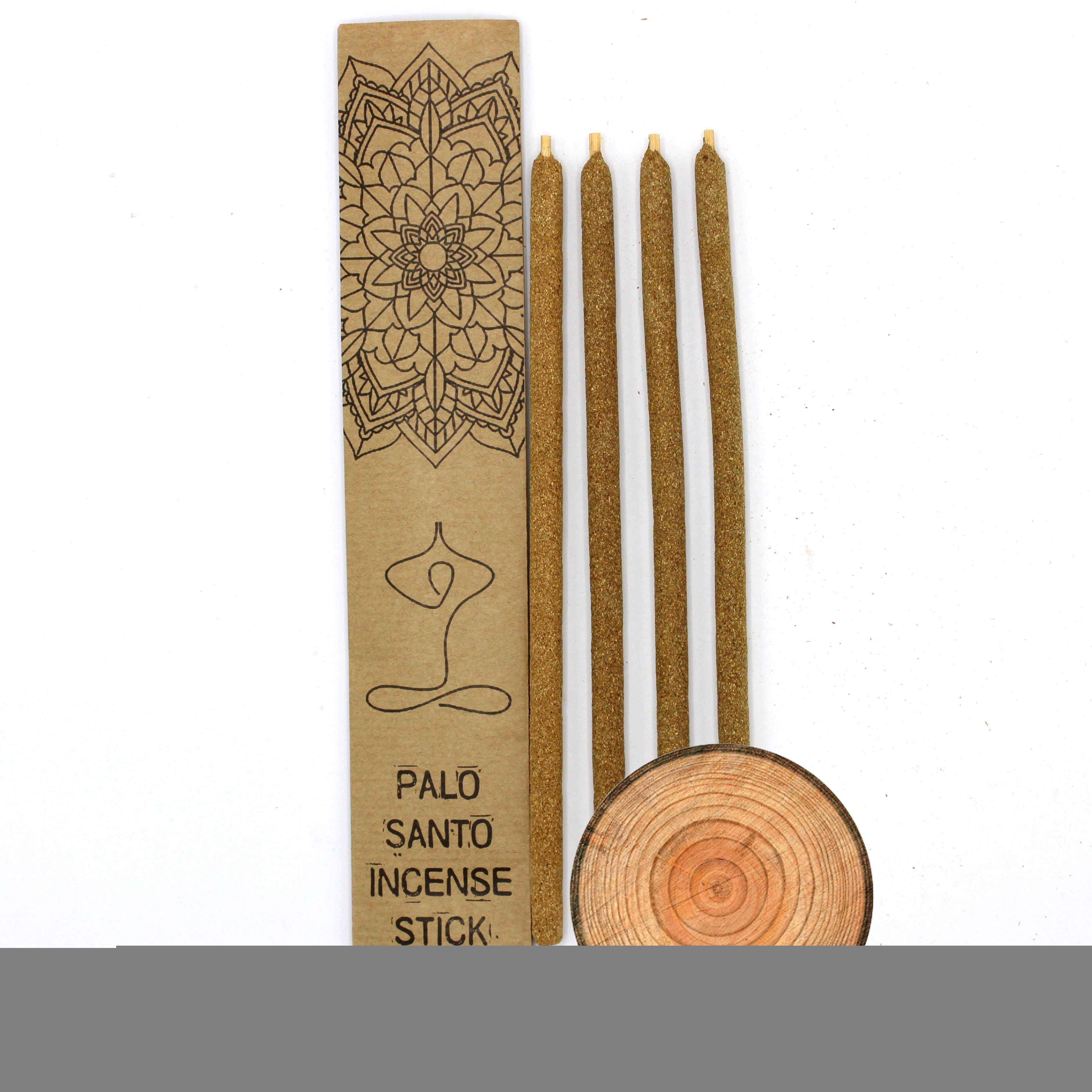 Set de 4 varitas de incienso grandes de Palo Santo - Sándalo