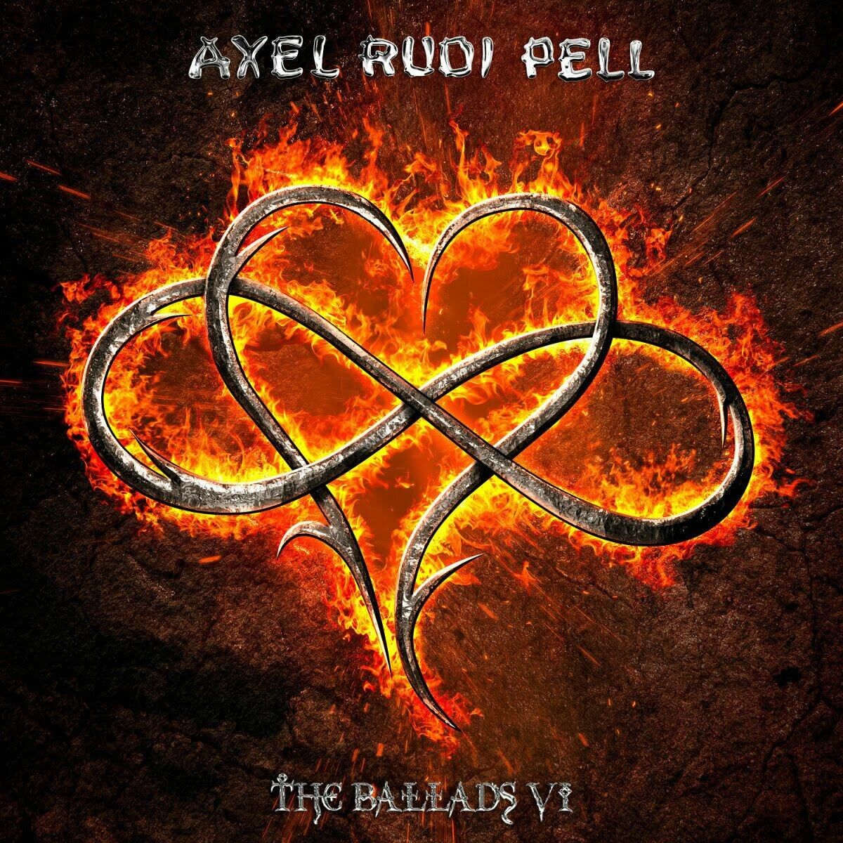 Axel Rudi Pell LP - The Ballads Vi (Trasparente Arancione Nero 2Lp)