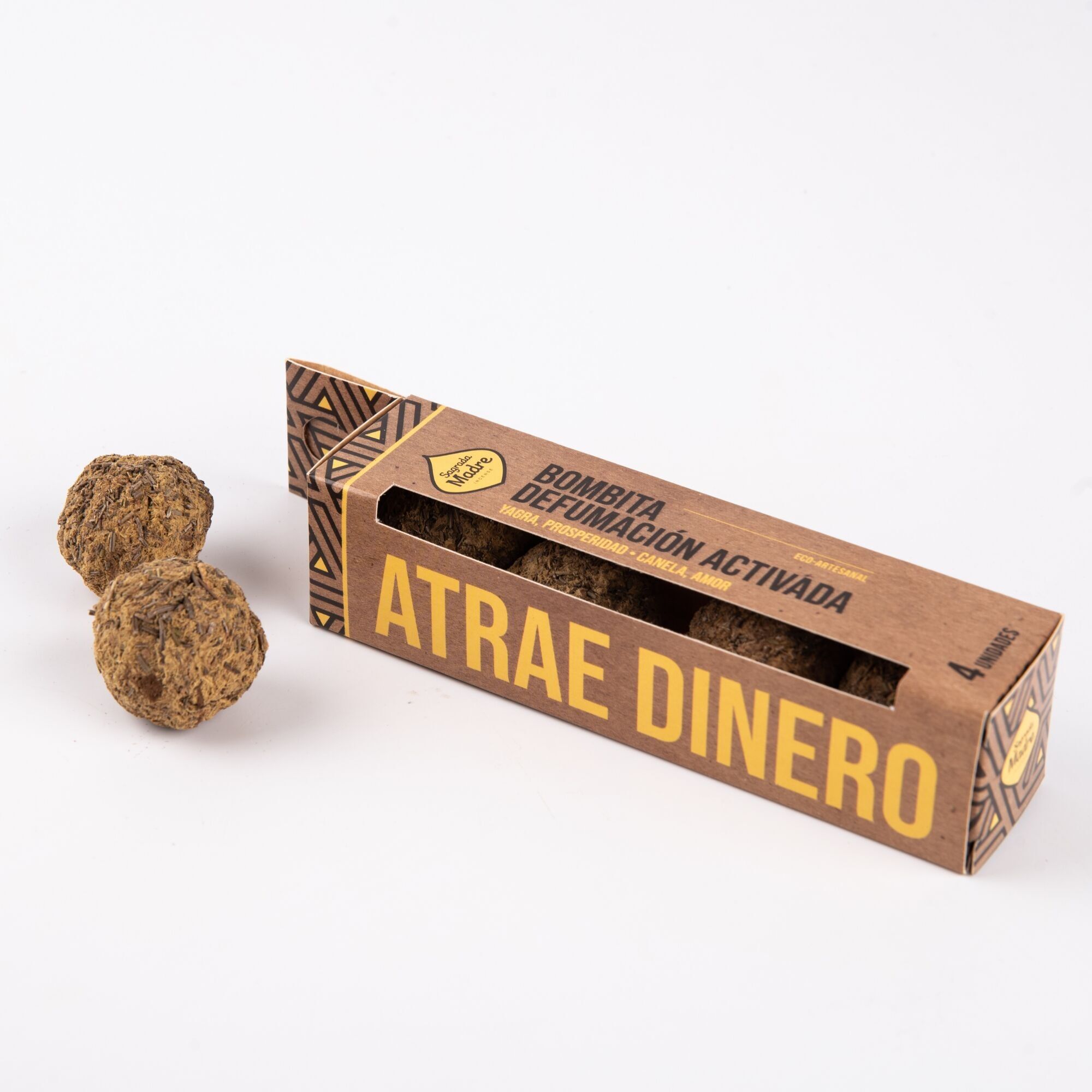 Scatole di incenso x 4 bombe per attirare denaro