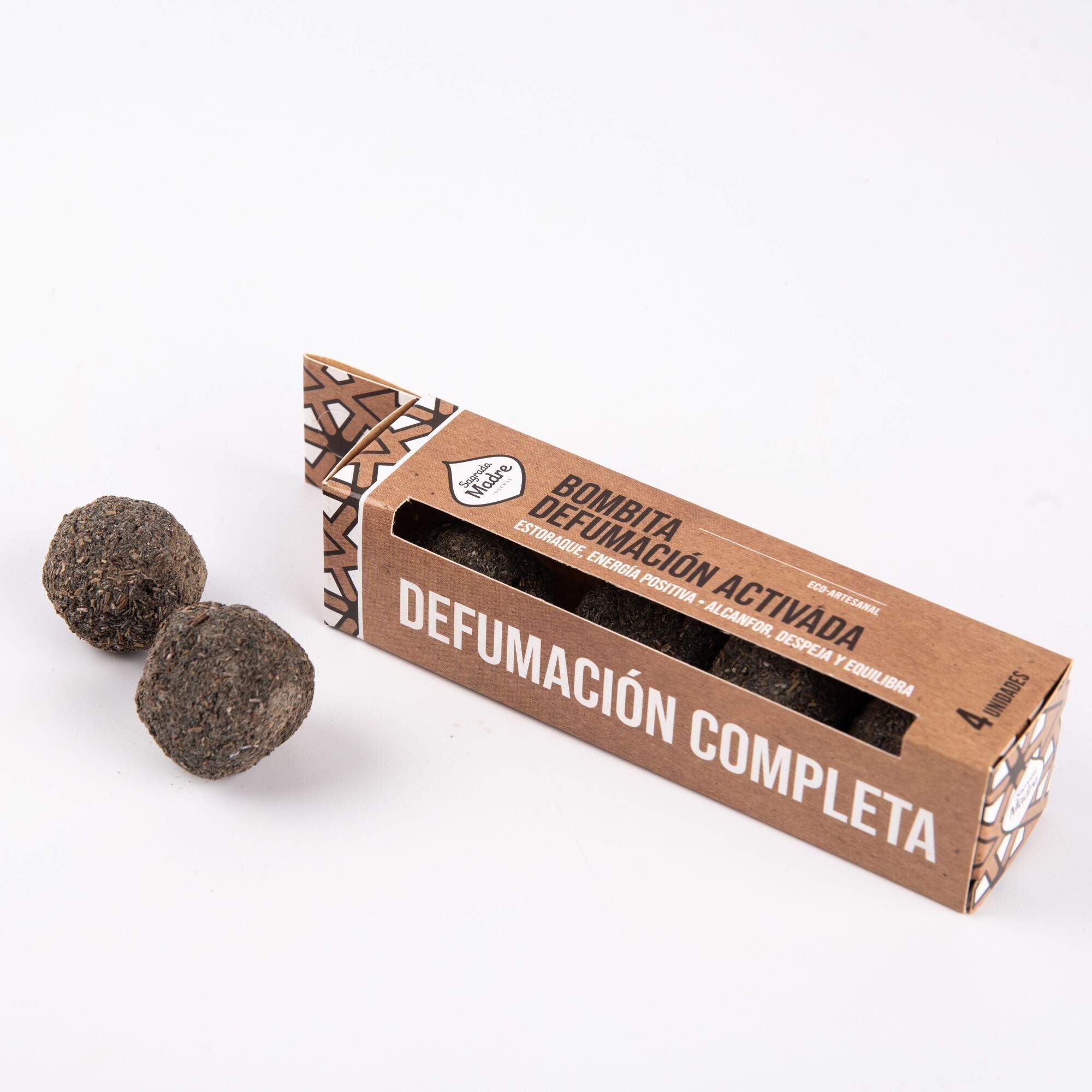 Caja de Incienso x 4 Bombitas de Ahumeiro Completo