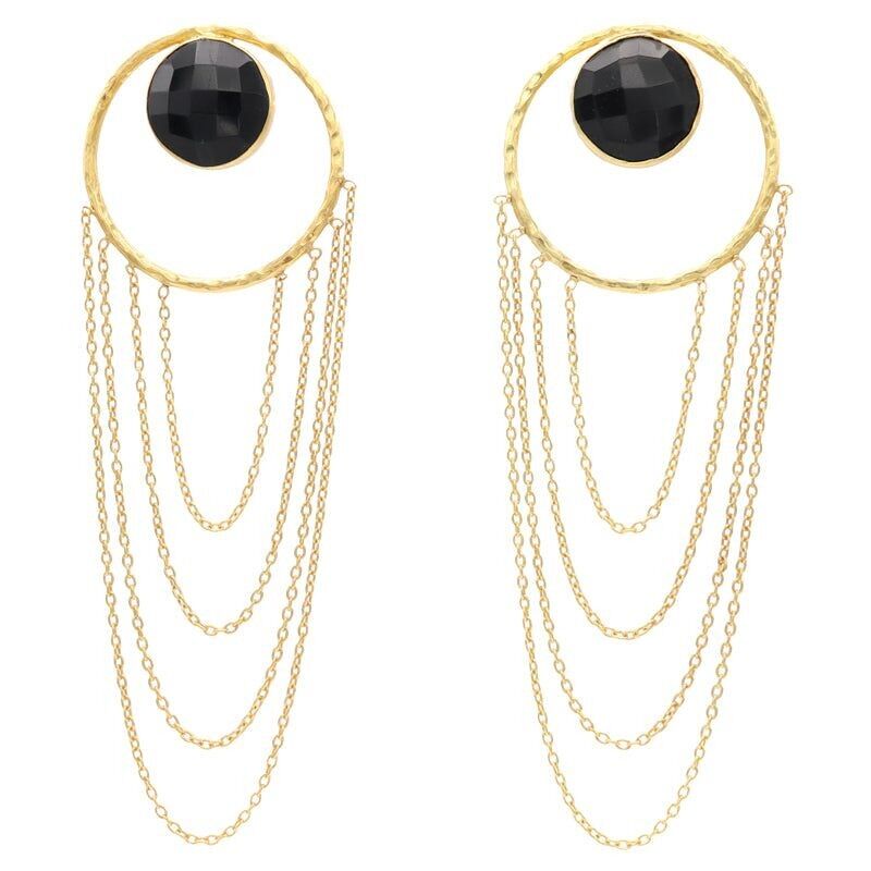 Simbel Grandi orecchini neri