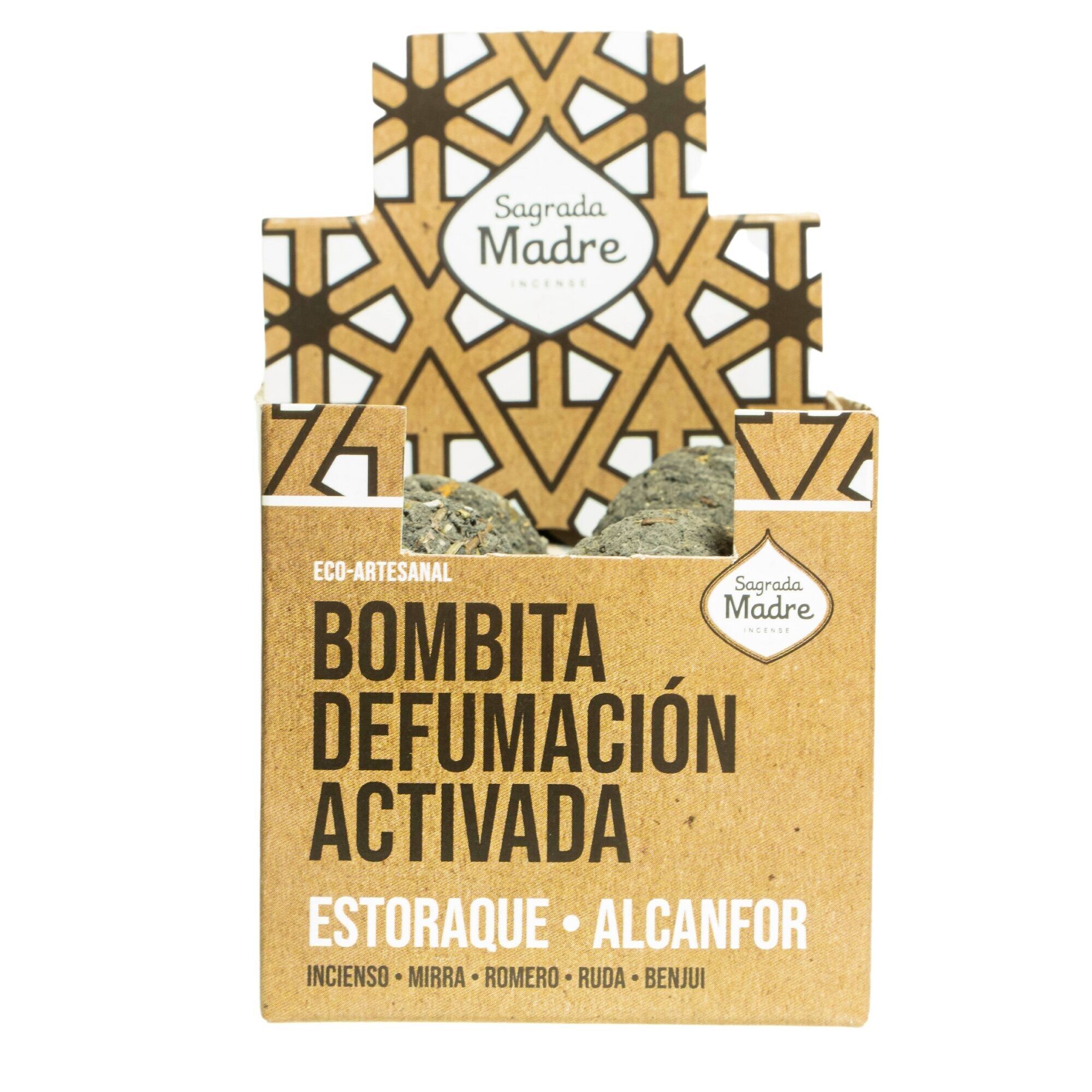 Scatola di incenso x 8 bulbi Estoraque - Canfora
