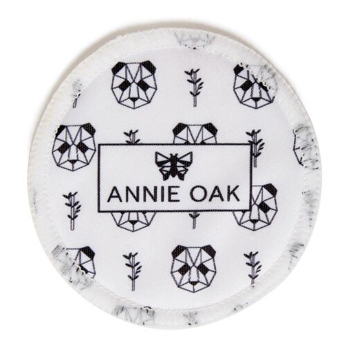 Bamboo Make Up Remover Pads - Pack of 5 - Panda