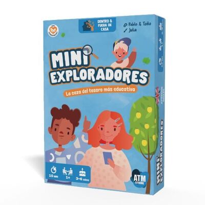 Mini Exploradres - Jeu éducatif pour enfants de 3 à 6 ans - Apprentissage, créativité et imagination - S'amuser sans écrans - Apprendre l'anglais