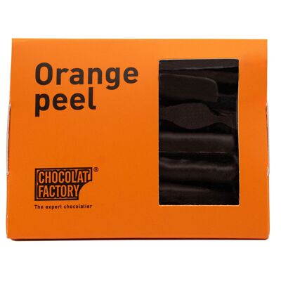 Piel de naranja con chocolate negro