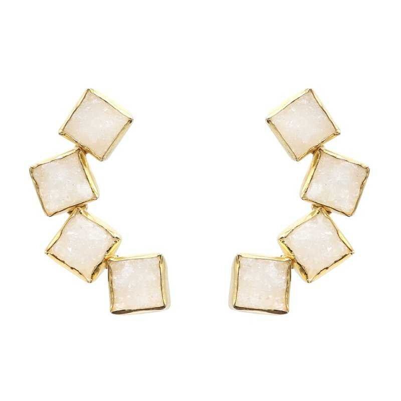 Orecchini bianchi di Kyoto