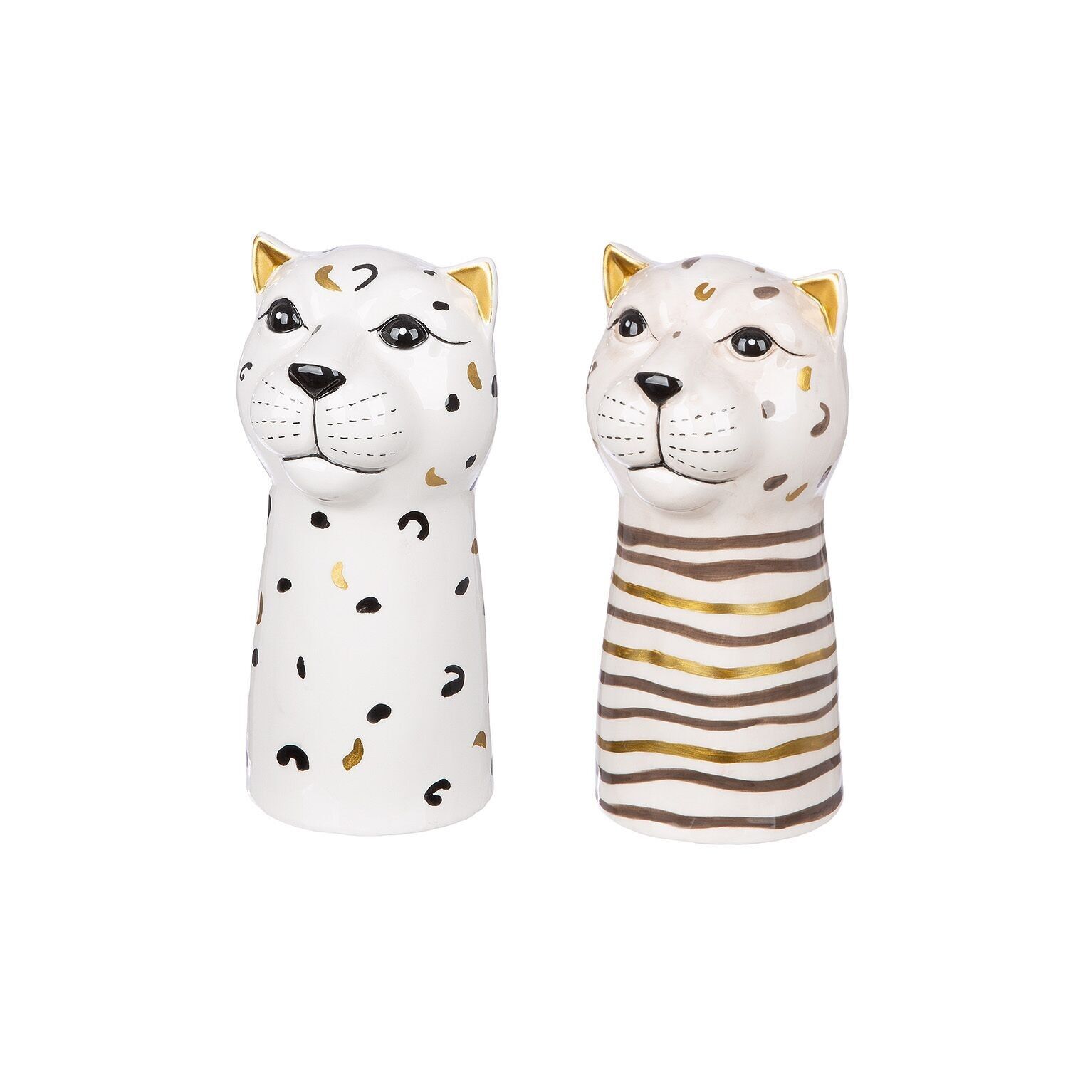 Vase Leopard Lois H.22 cm - 2fach sortiert
