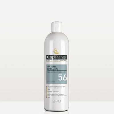 Champú natural emulsión dermotranquilizante N°56 500ml (aceites esenciales - picor - caspa - irritaciones)