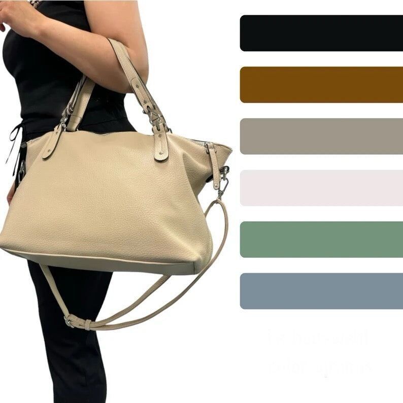 Borsa a mano da donna - XL - Pelle vegana