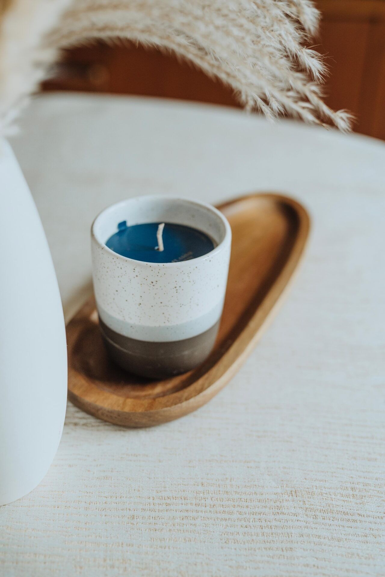 La fiamma: la candela in ceramica