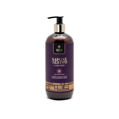 Sapone di Aleppo Liquido 40% Olio di Alloro 500ml