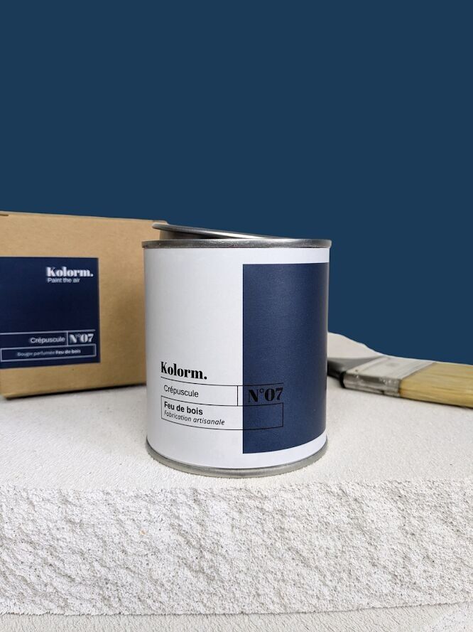 Dämmerungskerze – Duftendes Holzfeuer