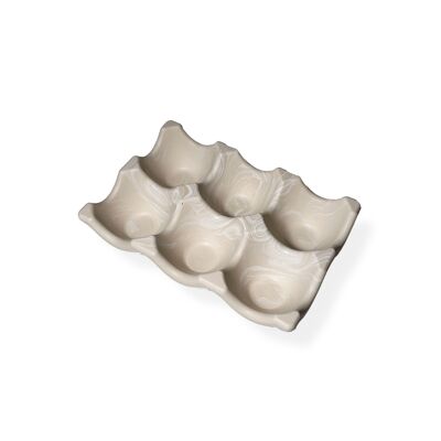Portauova in calcite (x6)