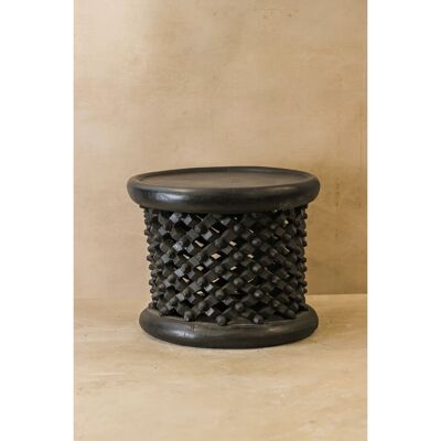Table Bamiléké - Noir - 124.2