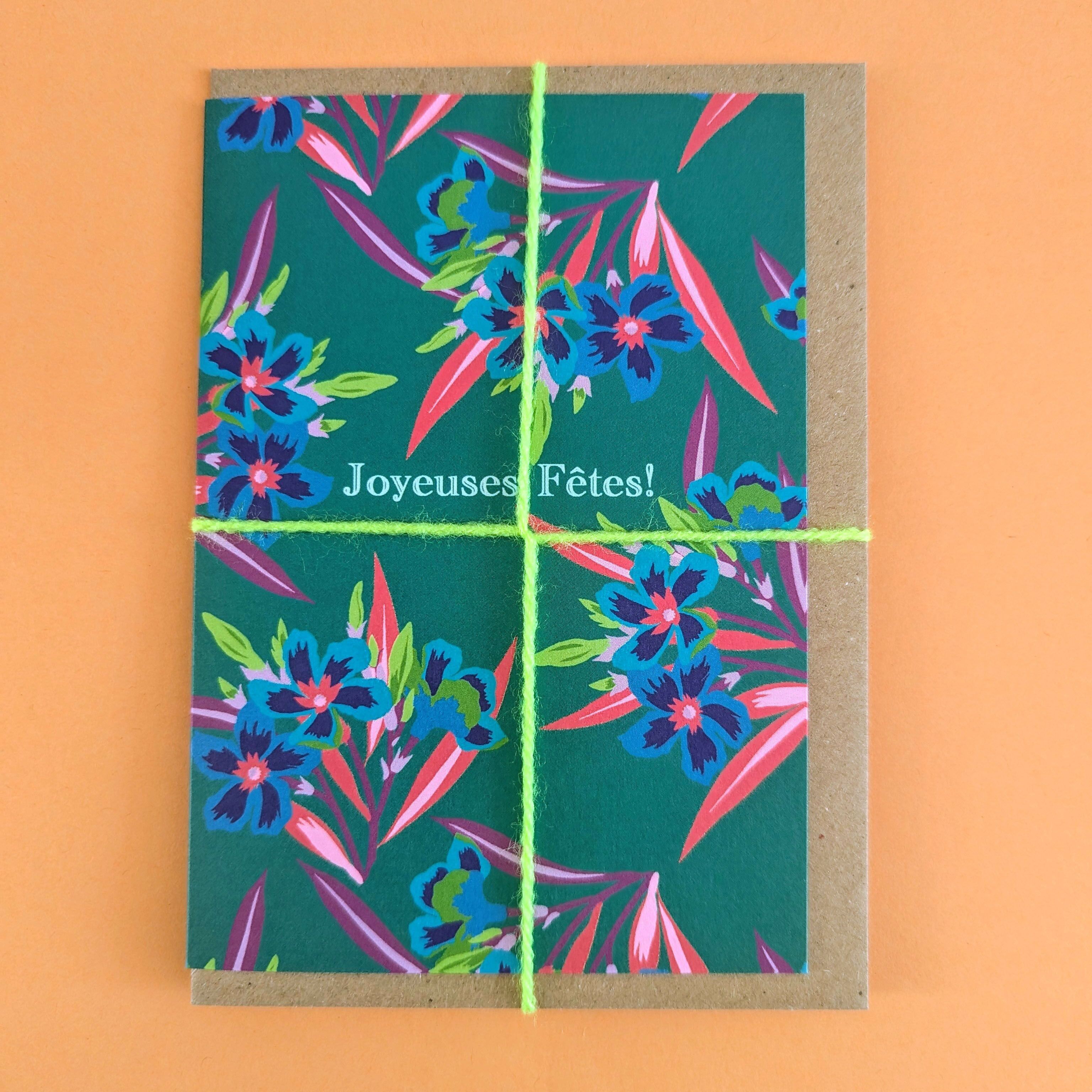 Tarjeta FLORES DE INVIERNO