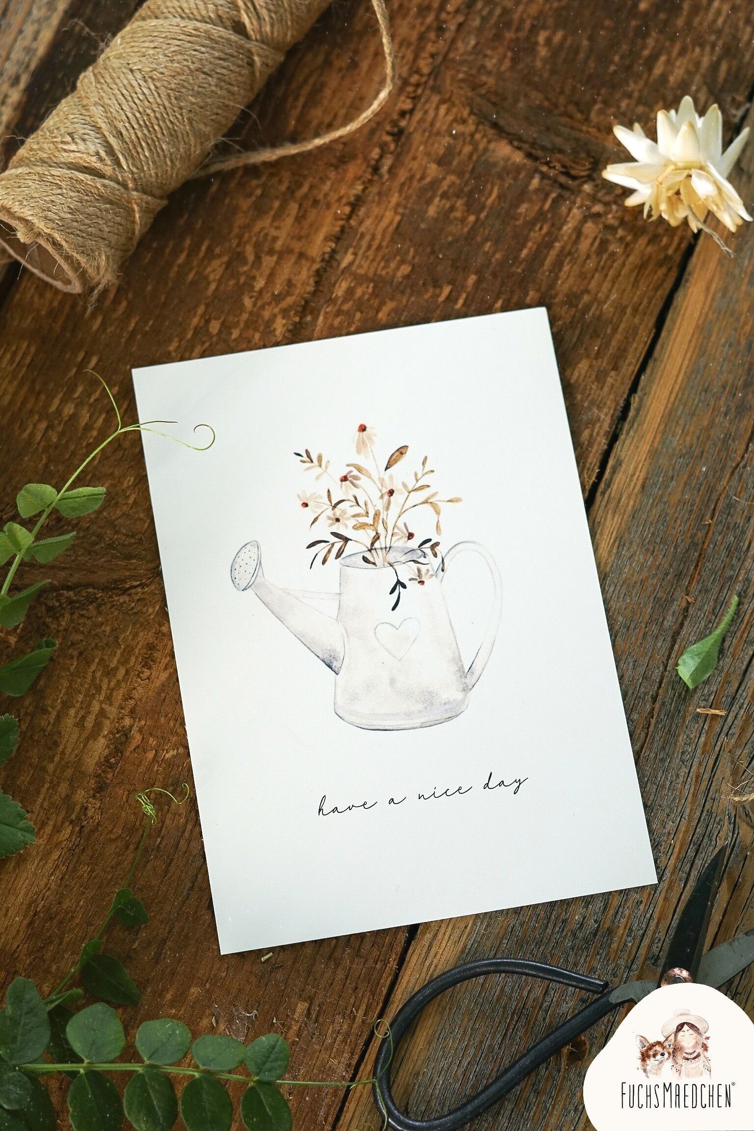 Biglietto d'auguri -Buona giornata-