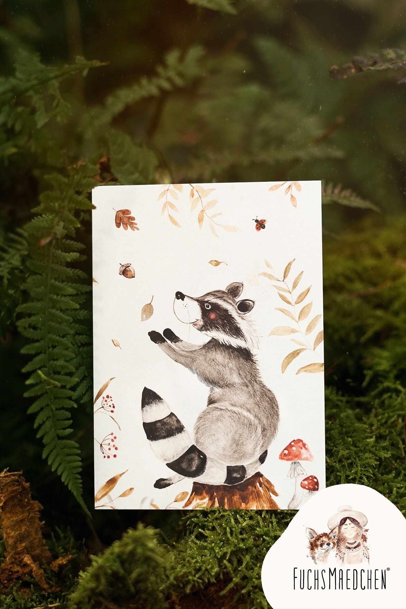 Poster -Il procione Willy nella magia dell'autunno-