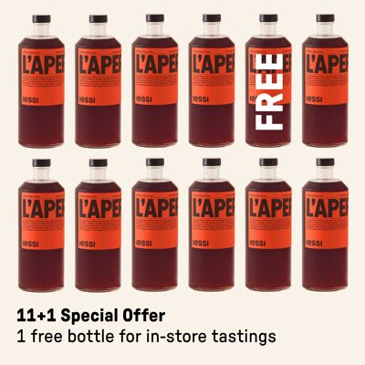 PACK DECOUVERTE L'APERITIVO BITTER 11+1 OFFRE DÉGUSTATION (PACK DE 12 x 70CL)