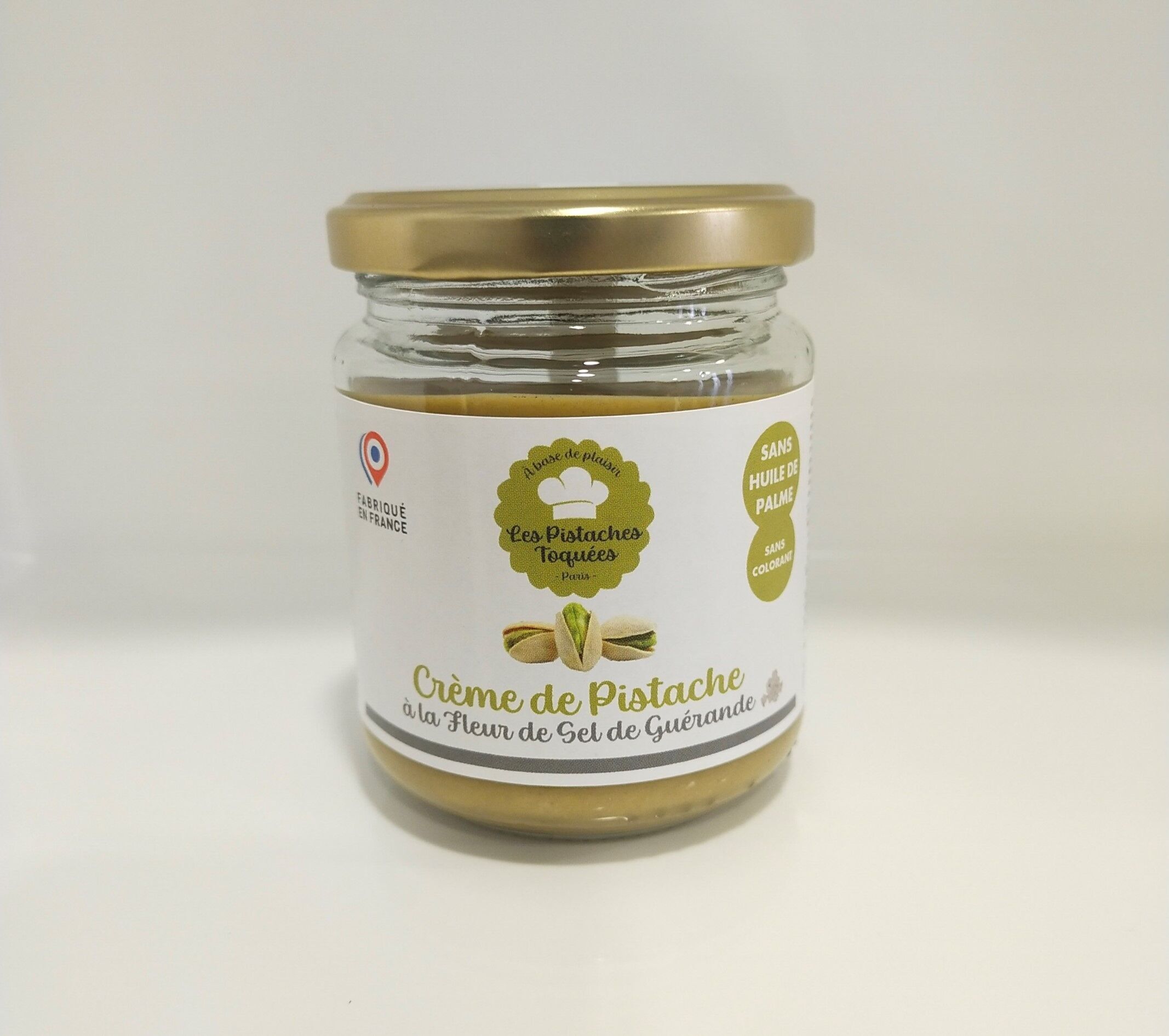 Pistachio Cream Spread with Guérande Fleur de Sel