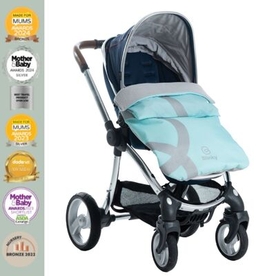 The Blinky Company - Universal BlinkyWarm All Season Buggy Cover / Footmuff - Seafoam