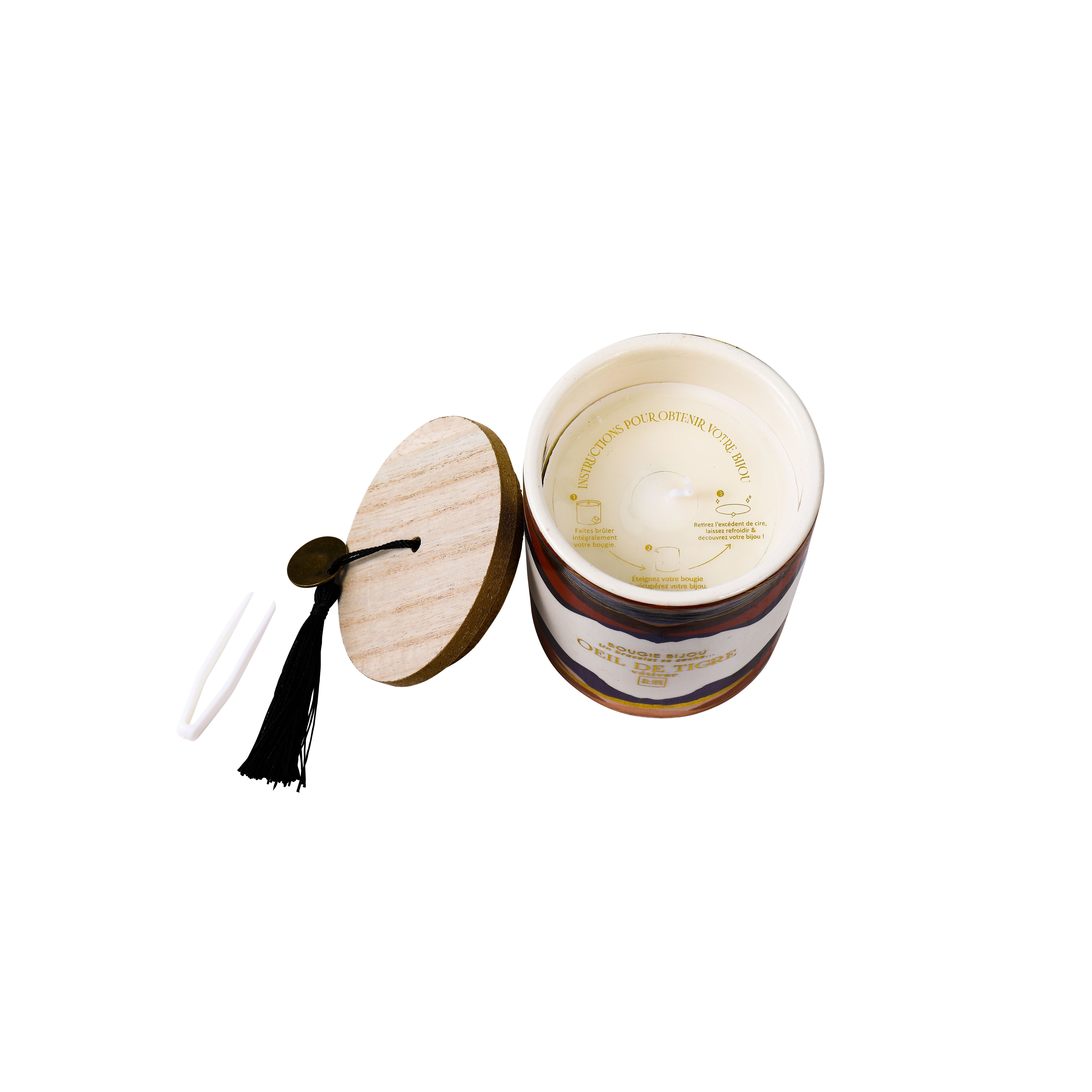 Candele Gioielli (Acciaio E Pietre Naturali) Estratto