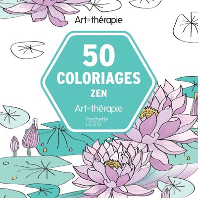 COLOREAR - Minibloque de 50 páginas para colorear Zen