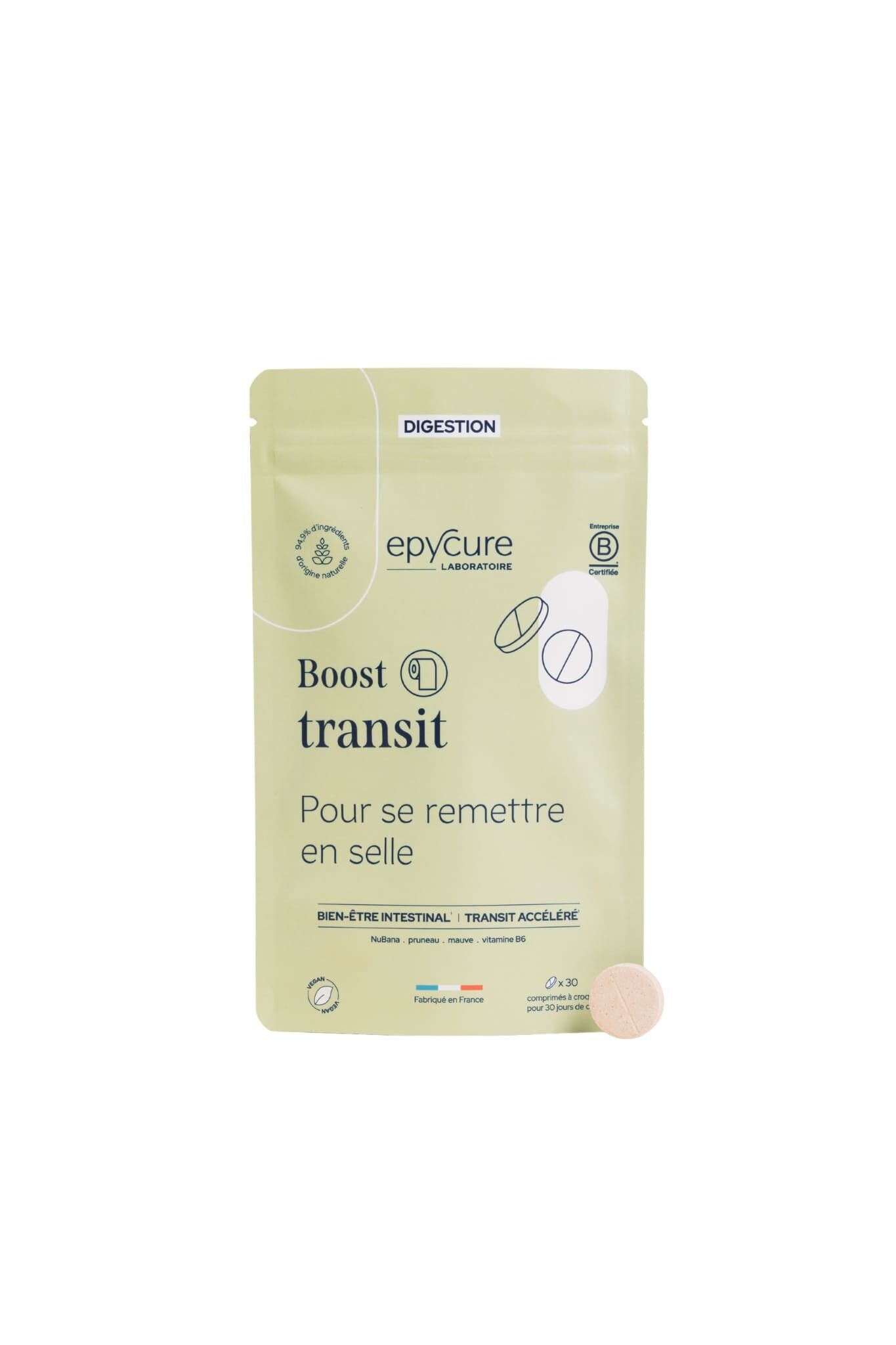BOOST TRANSIT - 1 mois - La solution naturelle pour accélérer le transit intestinal en douceur, dès les premières prises.