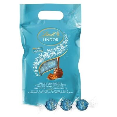1Kg Bag Lindor Caramel fleur de sel Lindt