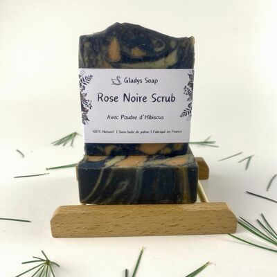 Exfoliante de rosa negra