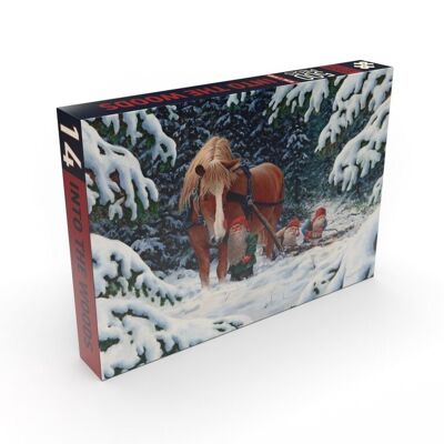Into The Woods 500 piece Christmas jigsaw puzzle
