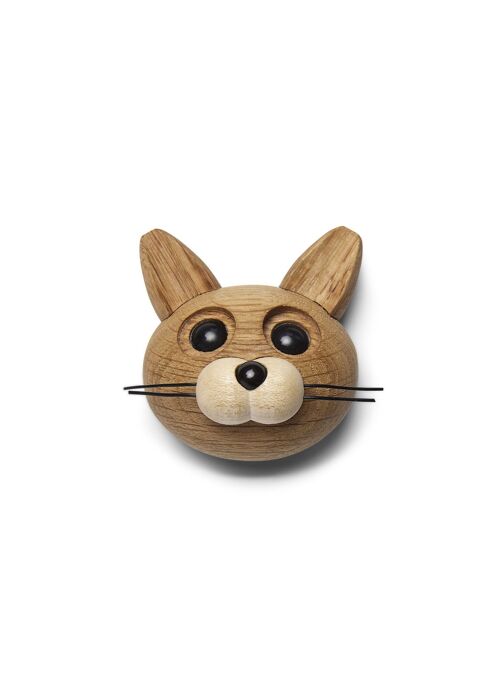 Magnetic Lucky, Figurine en bois par Chresten Sommer