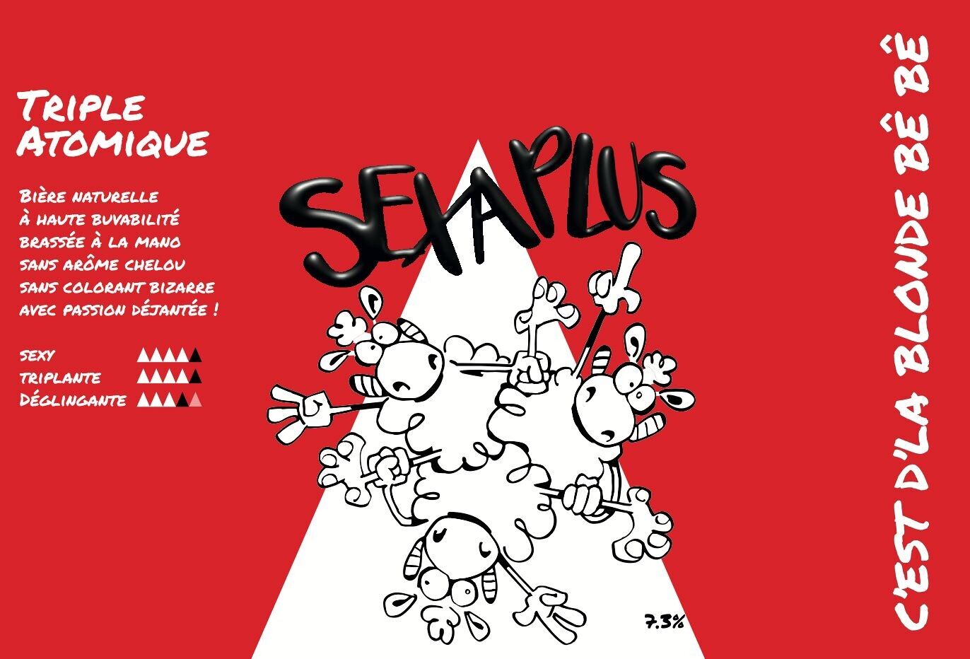 Birra Tripla Sexaplus 75cl