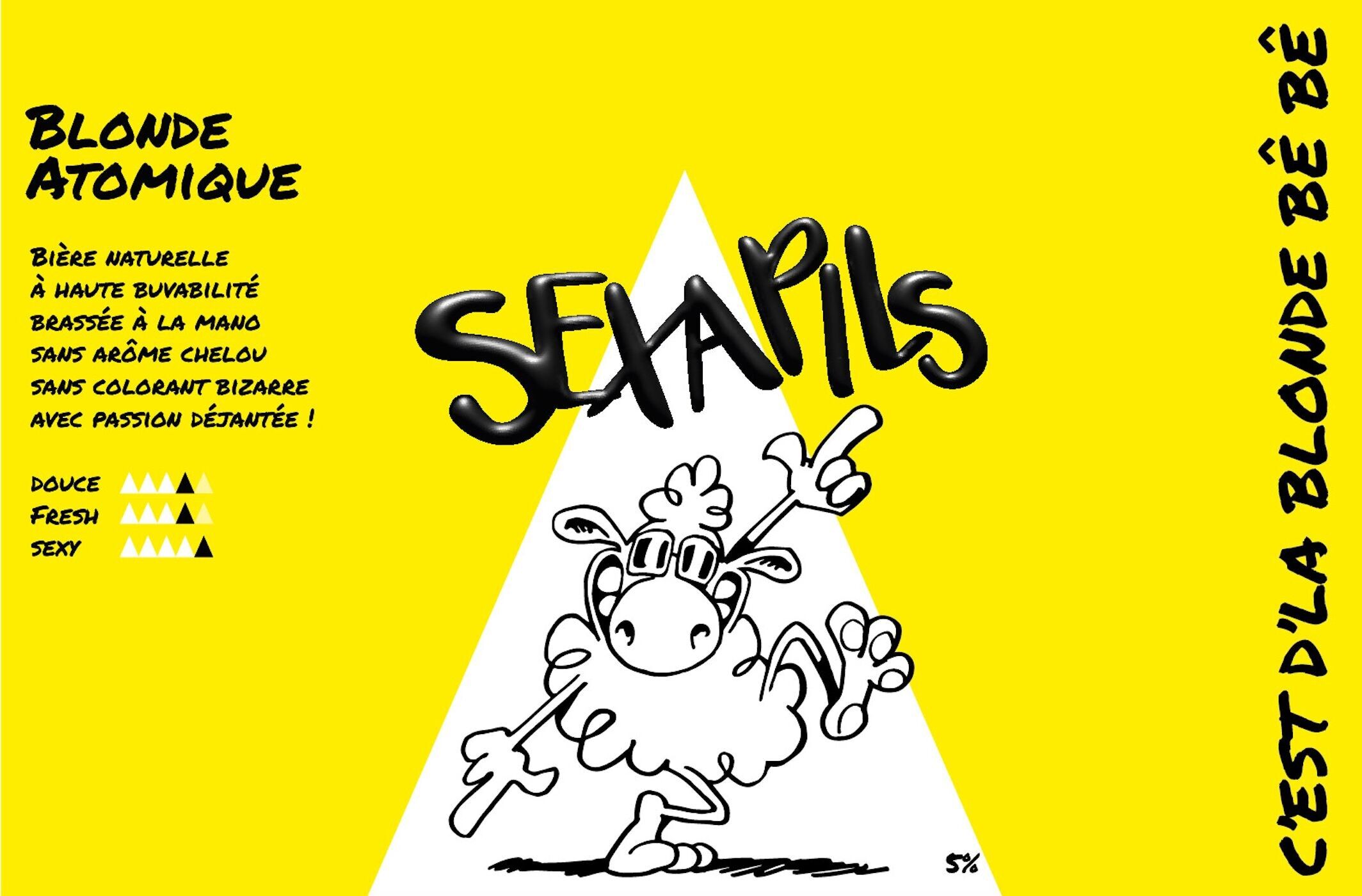 Birra Bionda Sexapils 75cl