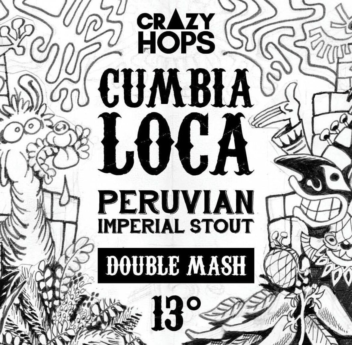 Cumbia Loca Birra Imperial Stout Peruviana 75cl