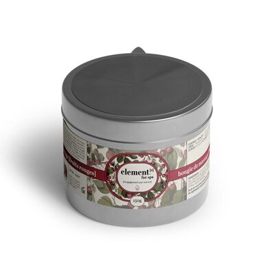 Candela da massaggio al profumo di frutti rossi