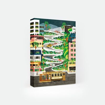 Lombard Street - Jigsaw Puzzle 1000 pieces
