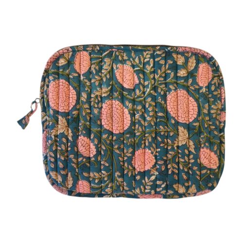 Housse pour tablette en coton imprimé "Vic"