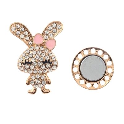brooch - rabbit