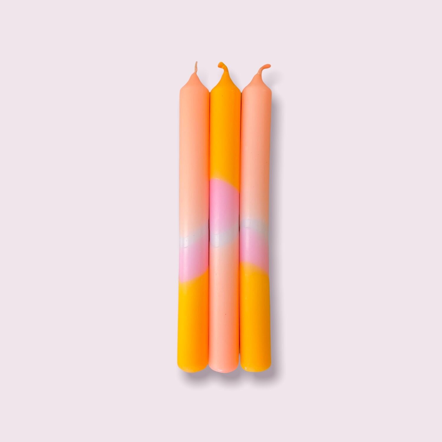 Dip Dye Neon * Lapin de la Saint-Valentin (Bougies)