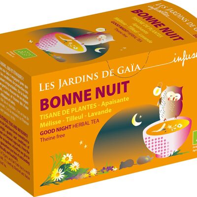 Infusi biologici per la buonanotte