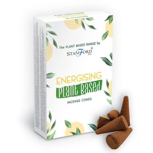 Conos de incienso a base de plantas - Energizante