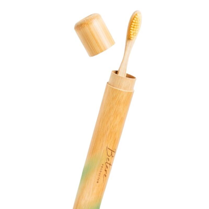 Bamboo Toothbrush Case