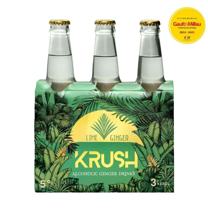 Confezione Krush Lime Ginger - 3x330ml 5% Alc.
