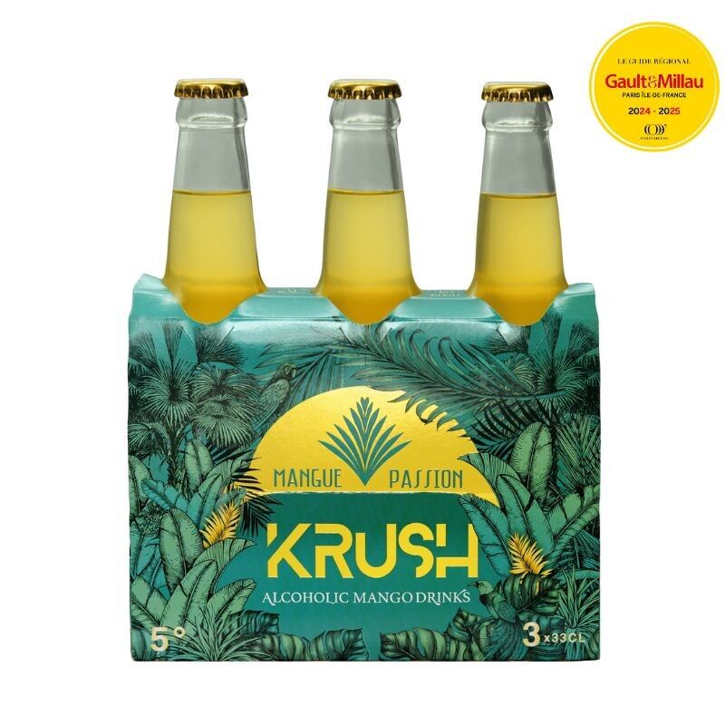 Confezione Krush Mango Passion - 3x330ml 5% Alc.