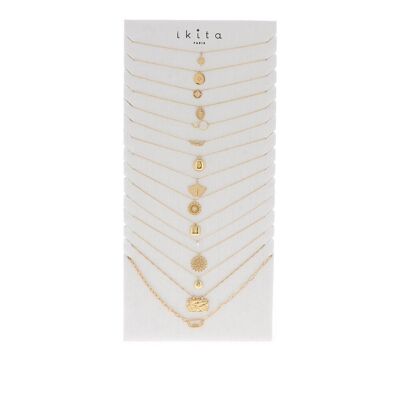 Kit de 30 collares en exposición gratuita - Oro