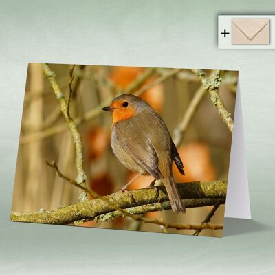 Greeting card, double card 8063