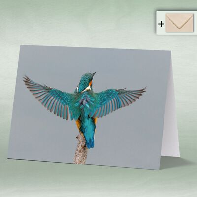Greeting card, double card 8066