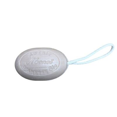 Sapone di Marsiglia ovale con corda - Profumazione Monoi - 180g