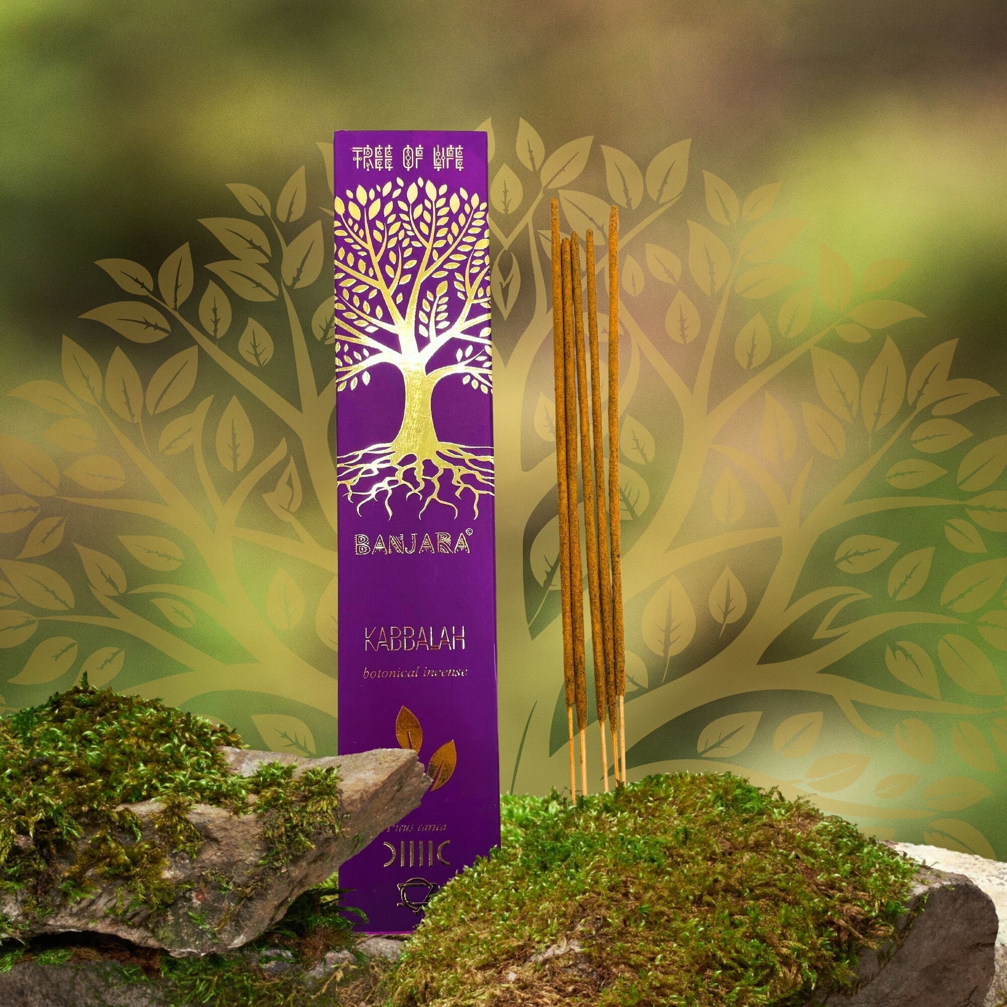 Incienso botánico Banjara - Árbol Kabbalah